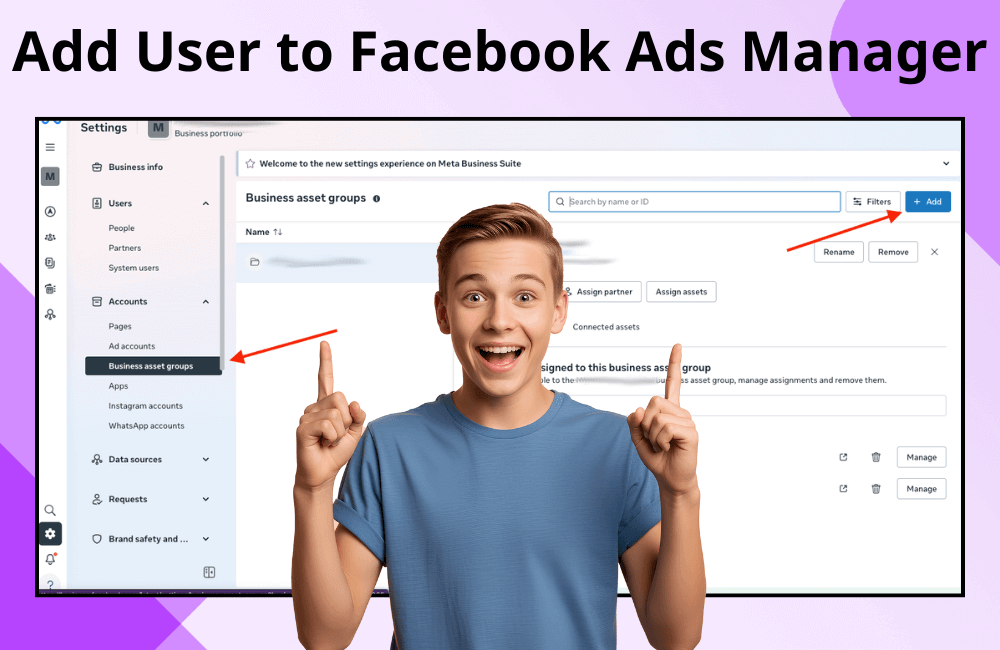 Как добавить человека в Ads Manager на Facebook (Руководство для начинающих)