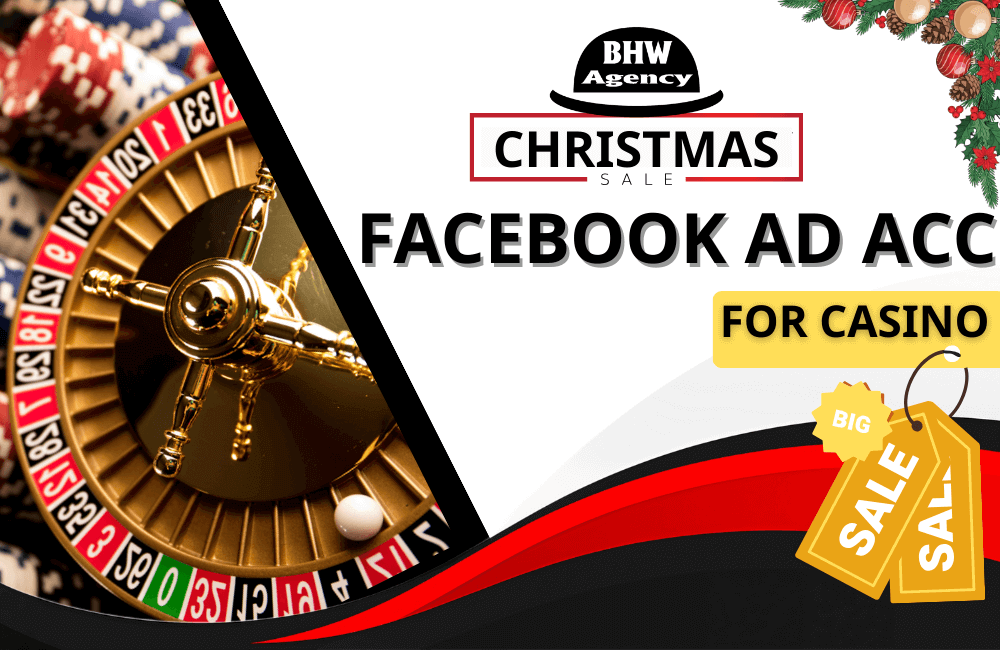 Facebook Casino Ads: Rent ad accounts with Guaranteed Policy Bypass Support