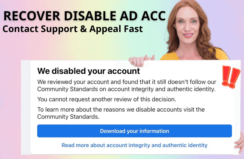 Facebook Ad Account Disabled? How to Contact Support and Appeal Fast